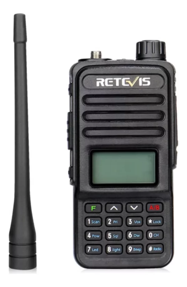 RETEVIS RT85 Walkie Talkie Bidirecional Rádio Amador 5w Cor Preto