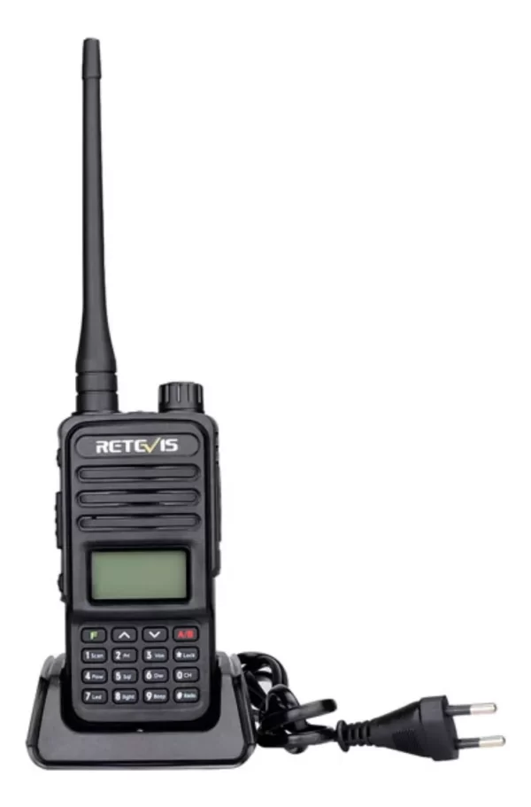 RETEVIS RT85 Walkie Talkie Bidirecional Rádio Amador 5w Cor Preto - Imagem 3