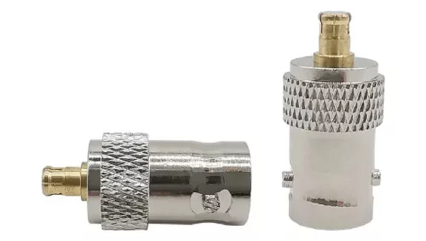 ADAPTADOR RF MCX (M) x BNC (F)