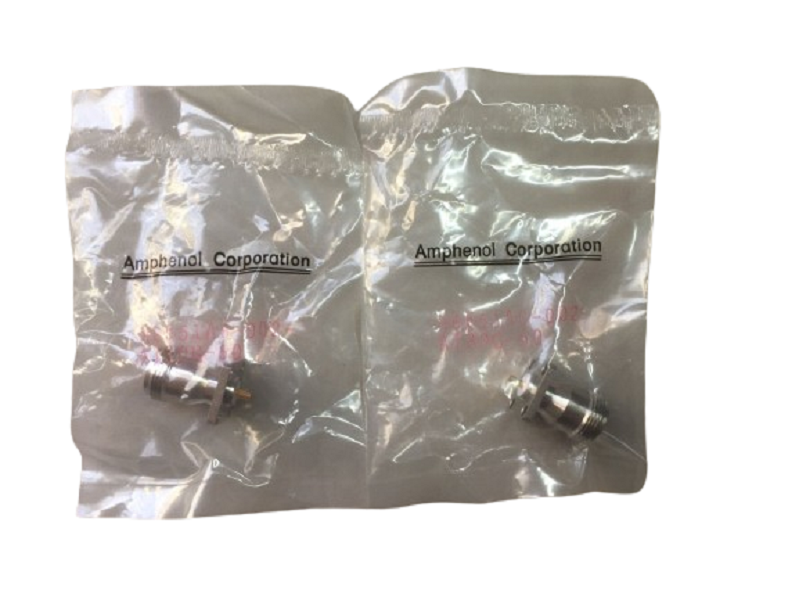 2 x CONECTOR N FEMEA BASE QUADRADA AMPHENOL ORIGINAL